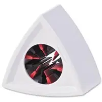 Rycote Single Triangular White Mic Flag