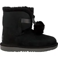 Ugg Bamsestøvler - Gita - Sort m. Pom Poms - - 30 - Bamsestøvle