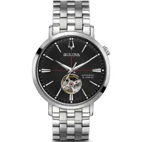 Bulova Herreur 96A199 Sort/Stål Ø41 mm