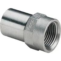 Viega Sanpress Inox indstiksstykke 35 x 1 1/4" rustfrit stål, 436865