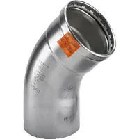 Viega Sanpress Inox XL bøjning muffe/nippel 45° 88,9 mm rustfrit stål