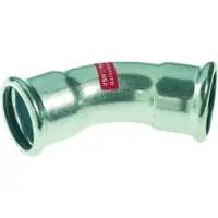 Vsh Fabrieken VSH bøjning 45° muffe/muffe 76,1 mm fz
