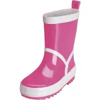 Playshoes Gummistøvler pink / hvid