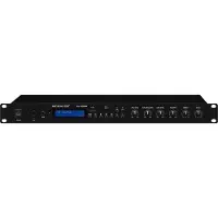 Monacor SA-130DMP, 2.0 kanaler, 70 W, 0,1%, 90 dB, 20 - 20000 Hz, Klemmeterminaler