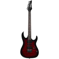 Ibanez GRX70QA GIO Transparent Red Burst