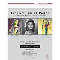 Hahnemuhle Digital Fineart A4 Testpack Papir