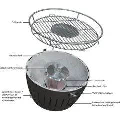 LotusGrill Table Grill XL-5