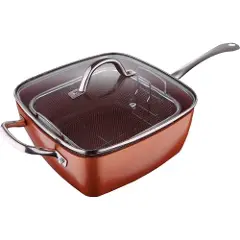 San Ignacio Optimum Copper 24x24 Cm Stegepande-1