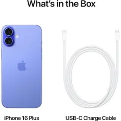 Apple Iphone 16 Plus 256gb Blå-5