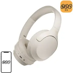 QCY H2 Pro Bluetooth-hovedtelefoner - hvid-1