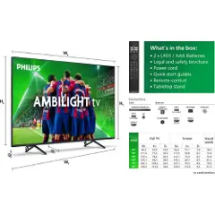 Philips 55pus8309 55" 4k Led Ambilight Smart Tv-3