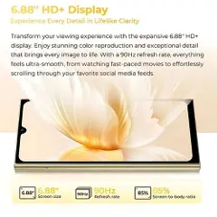 Oukitel C61 Pro 8gb/256gb 6.8´´-4