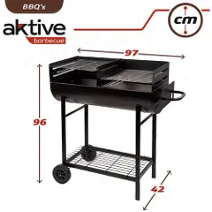 Aktive Grillfest 97x42x96 Cm-4