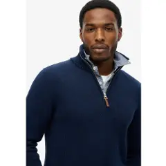 Superdry Classics Henley Knit Trøje-4