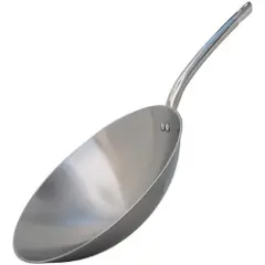 De Buyer Wok PRIM'APPETY 36 cm, rustfrit stål,-2