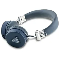 GUESS Grained Triangle Logo ENC Trådløse hovedtelefoner - Blå-2