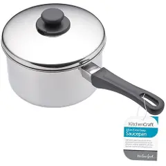 Kitchencraft Stainless Steel Extra Deep 12 Cm Kasserolle-3