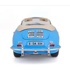 Bburago Porsche 356b Cabriolet 1961 1:18 Bil-2