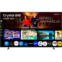 Samsung 75" Crystal UHD U7025 4K Smart TV (2025)-1